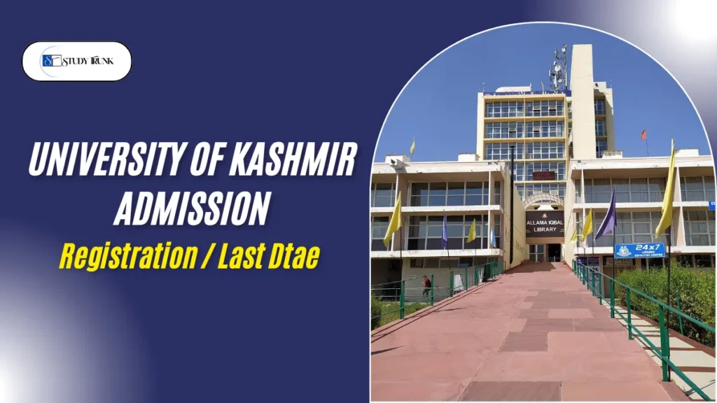University of KashmiR Admission