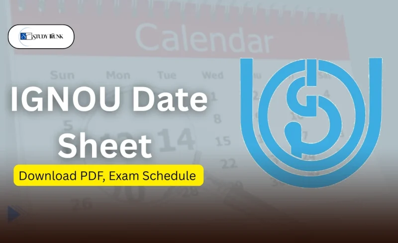IGNOU Date Sheet
