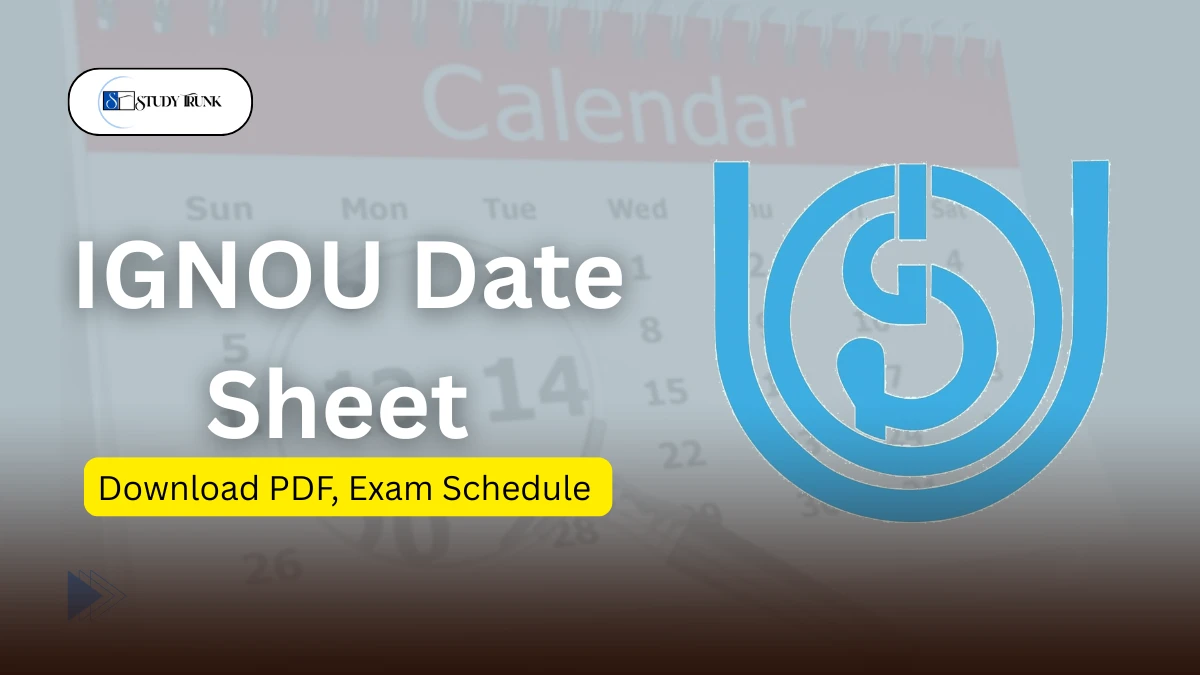 IGNOU Date Sheet