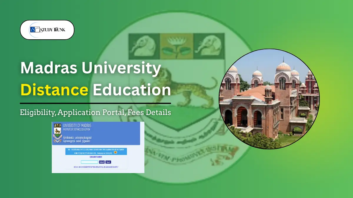 Madras University Distance Education