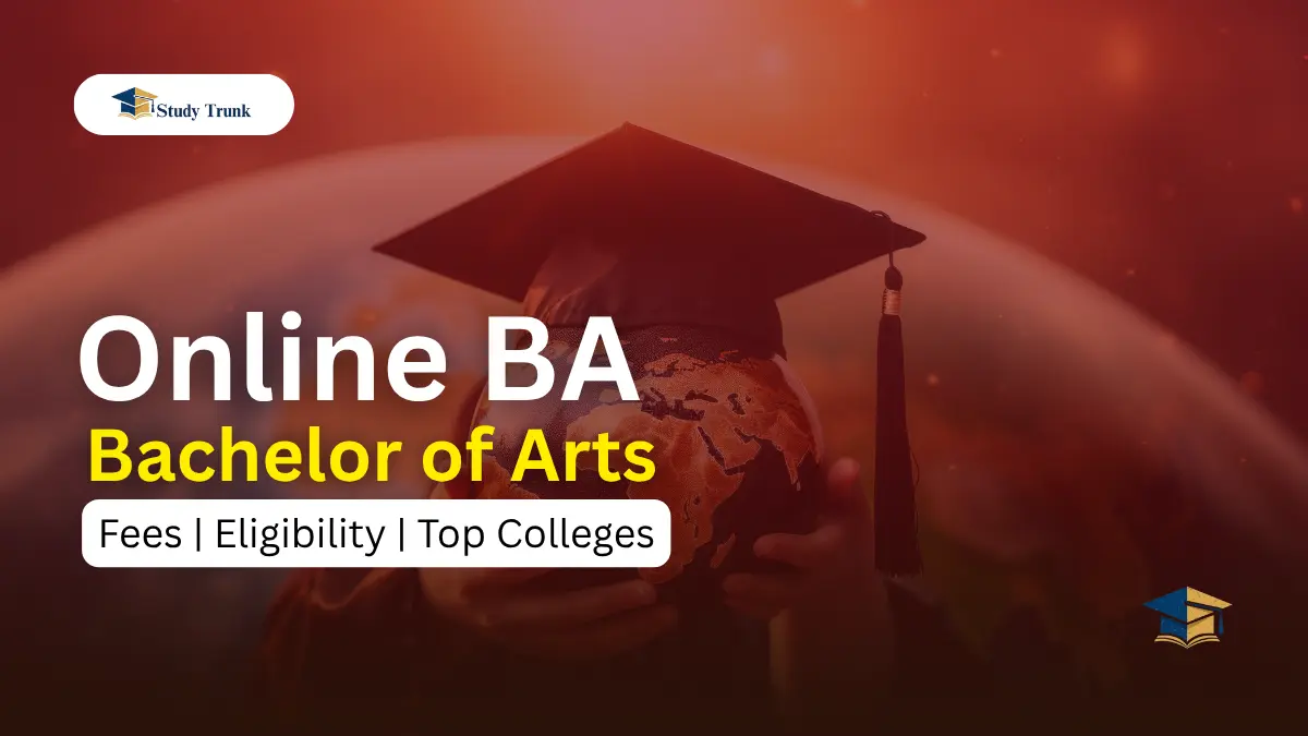 Online BA 2025 course material on laptop