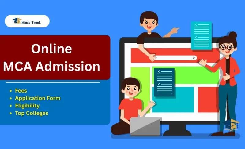 Student studying MCA course online with laptop