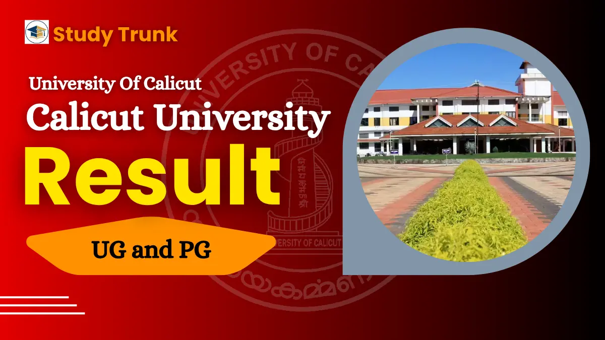 Calicut University Result 2026 – Check UG & PG Results at results.uoc.ac.in