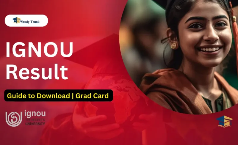 IGNOU 2025 result page on mobile device
