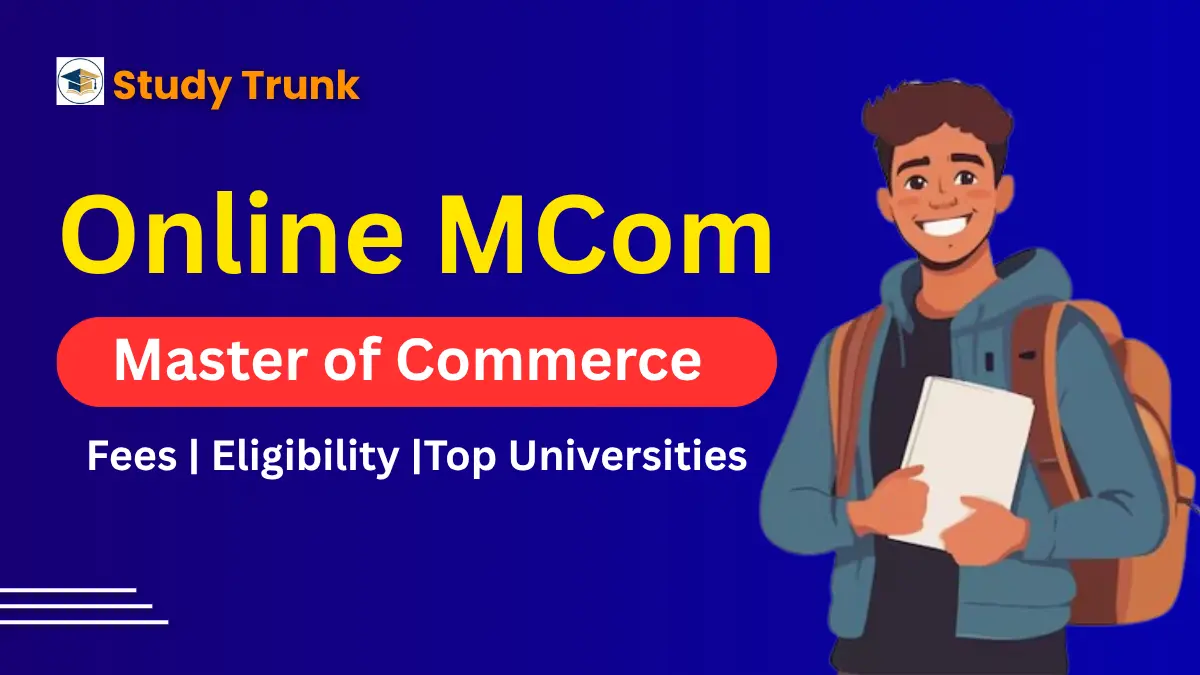 Online Mcom - Master of Commerce