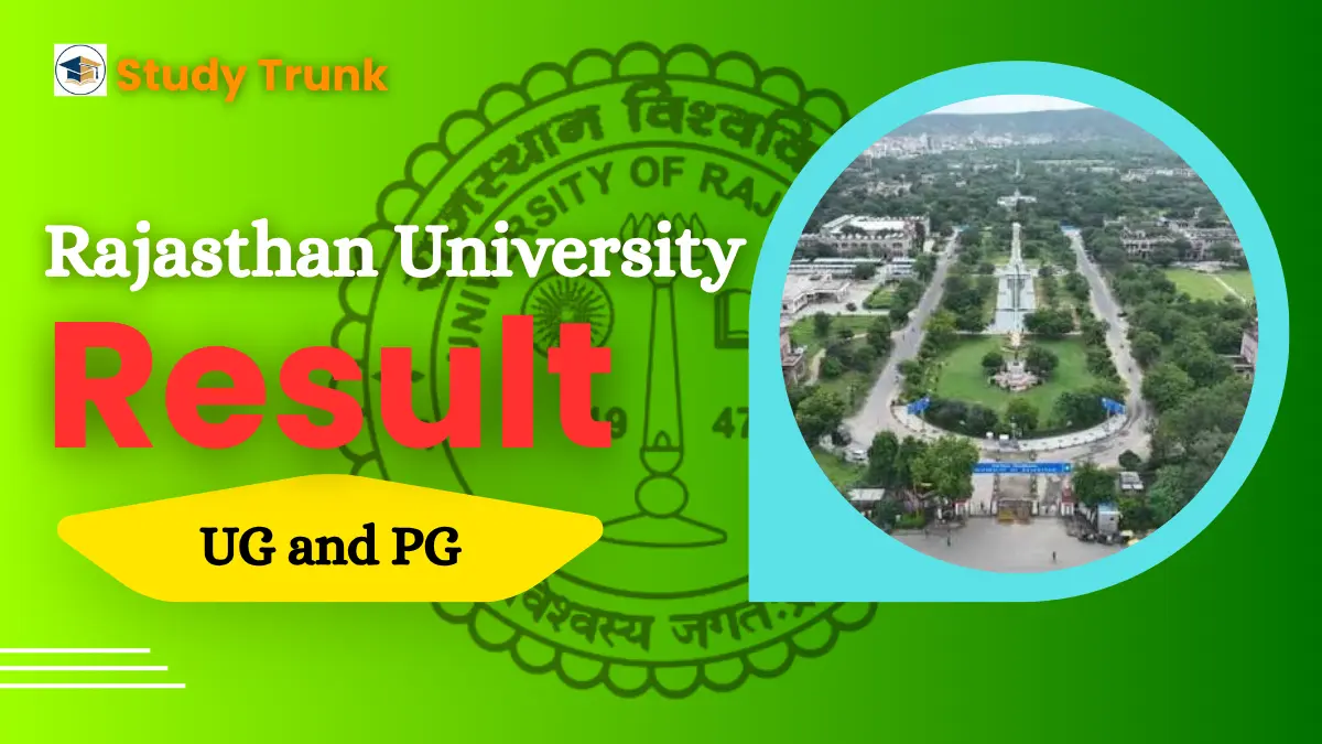 Rajasthan University Result 2026-27 – Check UNIRAJ UG & PG Results at result.uniraj.ac.in